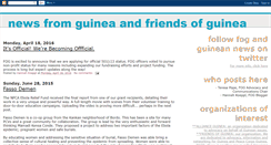 Desktop Screenshot of friendsofguinea.blogspot.com