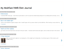 Tablet Screenshot of my-medifast-journey.blogspot.com