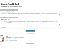 Tablet Screenshot of guildcouplesworld.blogspot.com