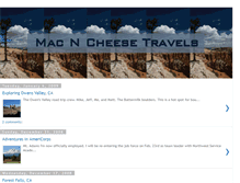 Tablet Screenshot of macncheesetravels.blogspot.com