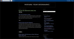 Desktop Screenshot of nirvana-year-bookmarks.blogspot.com