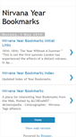 Mobile Screenshot of nirvana-year-bookmarks.blogspot.com