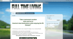 Desktop Screenshot of fulltimeliving.blogspot.com