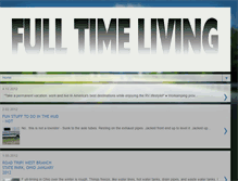 Tablet Screenshot of fulltimeliving.blogspot.com