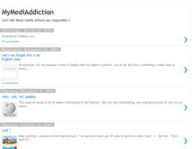 Tablet Screenshot of mymediaddiction.blogspot.com