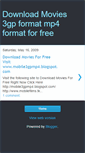 Mobile Screenshot of mobile3gpmovies.blogspot.com