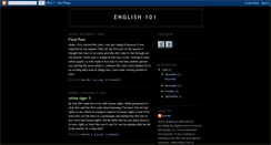 Desktop Screenshot of bradleymooreenglish101.blogspot.com