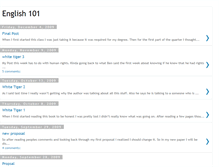 Tablet Screenshot of bradleymooreenglish101.blogspot.com