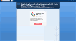 Desktop Screenshot of maplestory4powerleveling.blogspot.com