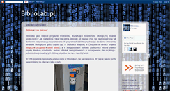 Desktop Screenshot of bibliolabpl.blogspot.com