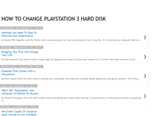 Tablet Screenshot of howtochangeps3hdd.blogspot.com