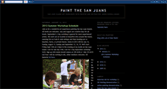 Desktop Screenshot of paintthesanjuans.blogspot.com