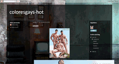 Desktop Screenshot of coloresgays-hot.blogspot.com