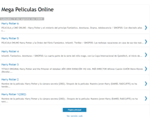 Tablet Screenshot of megapeliculasonline.blogspot.com