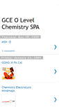 Mobile Screenshot of o-level-chemistry.blogspot.com