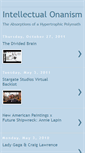 Mobile Screenshot of intellectualonanism.blogspot.com