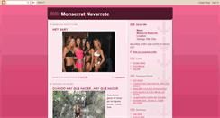 Desktop Screenshot of monserrat-navarrete.blogspot.com