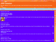 Tablet Screenshot of jamminlive.blogspot.com