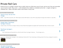 Tablet Screenshot of privaterailcars.blogspot.com