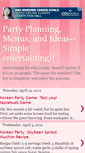 Mobile Screenshot of partyplanningmenus.blogspot.com