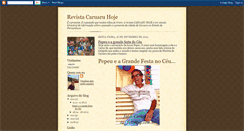Desktop Screenshot of caruaruhoje.blogspot.com