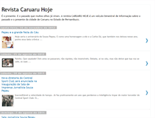 Tablet Screenshot of caruaruhoje.blogspot.com