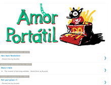 Tablet Screenshot of amorportatil.blogspot.com