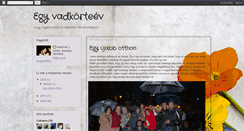 Desktop Screenshot of egyvadkorteev.blogspot.com