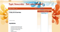 Desktop Screenshot of fogao-democratico.blogspot.com