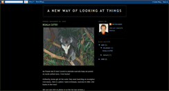 Desktop Screenshot of anewwayoflookingatthings.blogspot.com