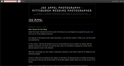 Desktop Screenshot of joeappel.blogspot.com