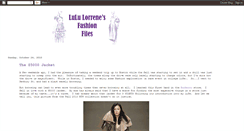 Desktop Screenshot of lulusfashionfiles.blogspot.com