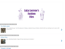 Tablet Screenshot of lulusfashionfiles.blogspot.com