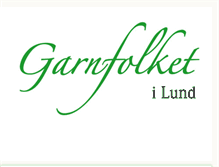 Tablet Screenshot of garnfolket.blogspot.com