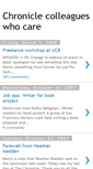 Mobile Screenshot of chroniclecolleagues.blogspot.com