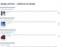 Tablet Screenshot of designpolicies.blogspot.com