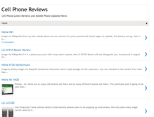 Tablet Screenshot of cellularchoices.blogspot.com