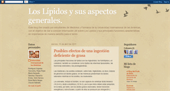 Desktop Screenshot of lipidosbiol.blogspot.com