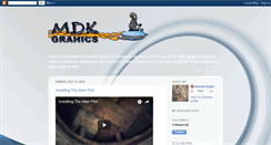 Desktop Screenshot of mdkgraphics.blogspot.com