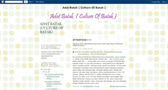 Desktop Screenshot of batak-batak.blogspot.com