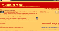 Desktop Screenshot of mundozaraza.blogspot.com