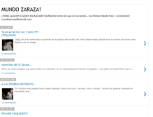 Tablet Screenshot of mundozaraza.blogspot.com