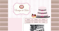 Desktop Screenshot of boutiquedebolos.blogspot.com