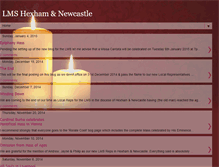 Tablet Screenshot of latinmasshexhamnewcastle.blogspot.com