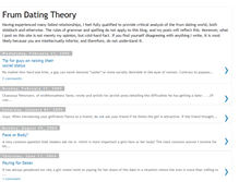 Tablet Screenshot of datingtheory.blogspot.com