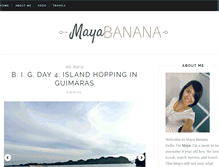 Tablet Screenshot of mayabanana.blogspot.com