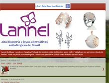 Tablet Screenshot of lannelspain.blogspot.com