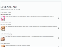 Tablet Screenshot of lovenailart.blogspot.com