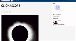 Desktop Screenshot of clionascope.blogspot.com