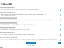 Tablet Screenshot of clionascope.blogspot.com